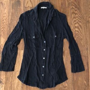 James Perse button down tee